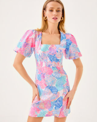 Kalinara Sleeved Romper, Multi Roar Of The Seas, large