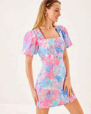Kalinara Sleeved Romper, Multi Roar Of The Seas, large image 2