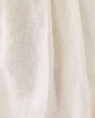 5" Dewey Linen Short, Resort White, large image 4