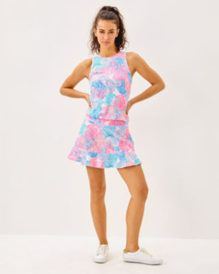 UPF 50+ Luxletic Zadora High Rise Skort, Multi Roar Of The Seas, large image 3