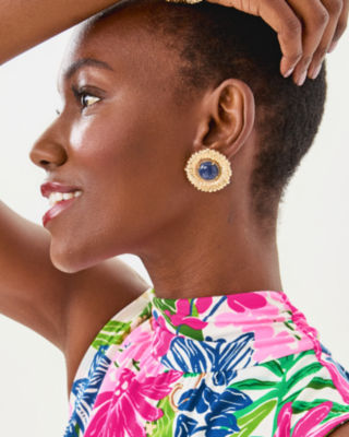 Lilly Pulitzer One Final Fling Stud Earrings