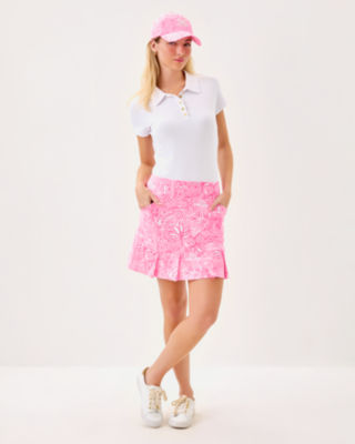 UPF 50+ Luxletic Bessie Skort, Conch Shell Pink Pennys Playground, large image 4