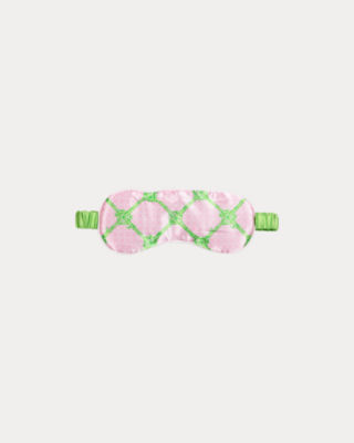 Neck Pillow and Eye Mask Set, Fauna Green Lime Feeling Good Accessories Small, large image 1