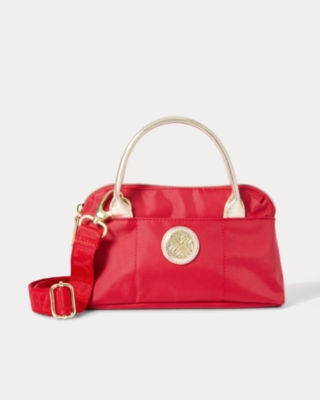 Lilly Pulitzer Kerrington Top Handle Mini Bag In Red