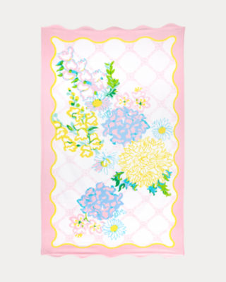 Scallop Beach Towel, Multi Lilly Garden Home, large