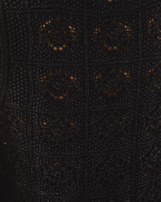 Lilly Pulitzer Lenalie Sweater Shell In Black