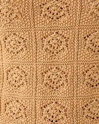 Lilly Pulitzer Lenalie Sweater Shell In Brown