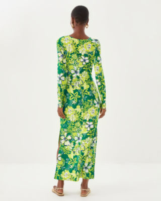 Lilly Pulitzer Alessani Maxi Dress In Green