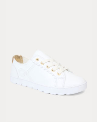 The Lilly Sneaker, Resort White, large