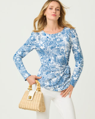 UPF 50+ Vienna Tunic, Starlight Navy Zoology, large