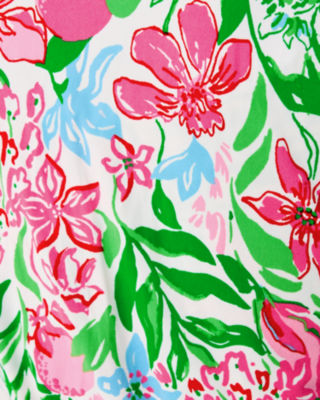 Lilly Pulitzer Janine Pajama Robe In Green