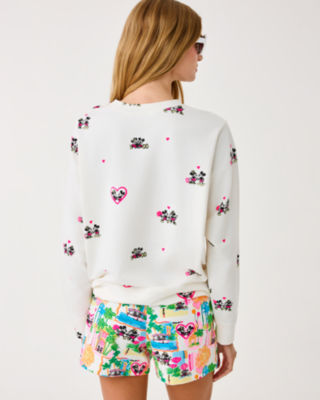 Ballad Long Sleeve Sweatshirt, Coconut Disney Half Drop, large image 1