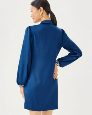 Harmonee Shirtdress, Starlight Navy, large image 2