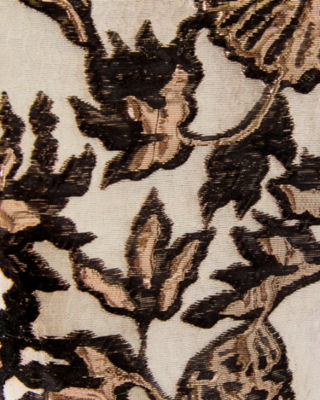 Folie Beaded Cropped Top, Noir Pineapple Puff Metallic Jacquard, large image 5