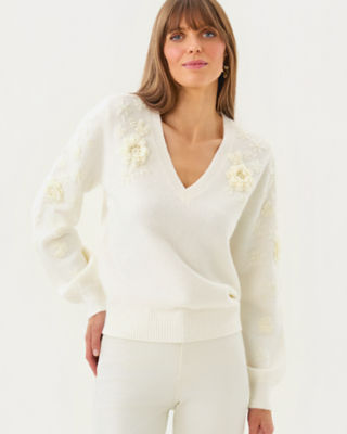 Lilly Pulitzer Alayla Sweater In White