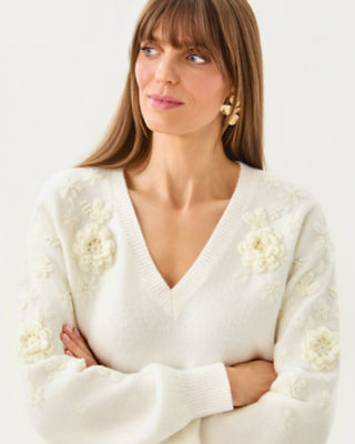 Lilly Pulitzer Alayla Sweater In White