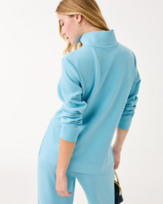 UPF 50+ Cowie Pullover, Bellevue Blue, large image 1