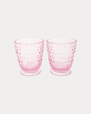 Acrylic Hobnail Glasses, , large  - Lilly Pulitzer