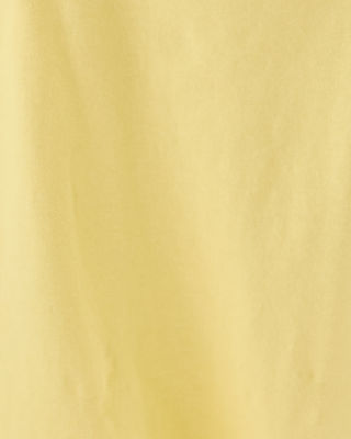 Clairmont Crochet Trimmed Knit Top, Limoncello, large image 4