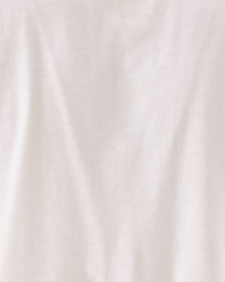 Clairmont Crochet Trimmed Knit Top, Resort White, large image 4