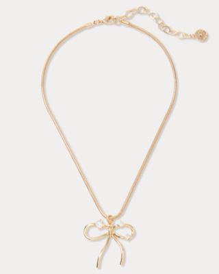 Lilly Pulitzer Tis The Season Necklace In Gold