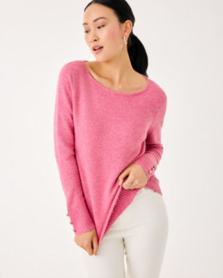 Lilly Pulitzer Lola Sequin Sweater In Pink