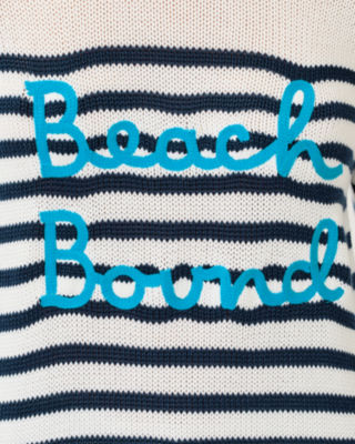 Kelsa Embroidered Sweater, Coconut Beach Bound Embroidery, large image 4