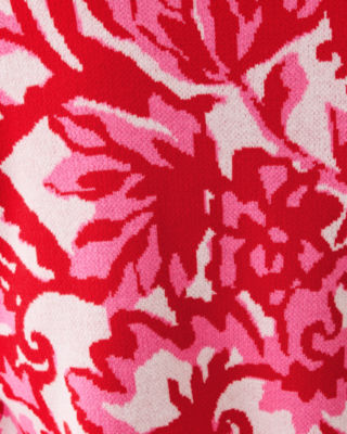 Veronita Sweater, Coconut Spicy Socialite Jacquard, large image 6