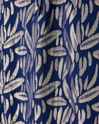 Lilly Pulitzer Evaline Silk Popover Dress In Blue