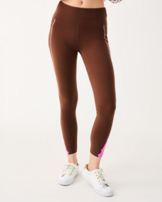 UPF 50+ Luxletic 26" Weekender High Rise Legging, French Roast, large image 2