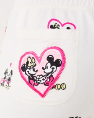 27" Playa Crop Terry Pant, Coconut Disney Half Drop, large image 5