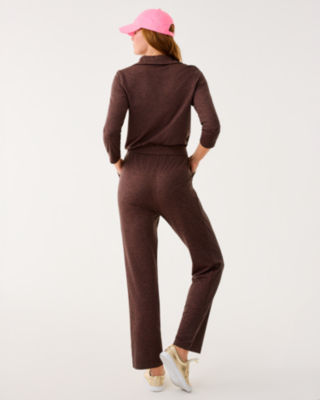 UPF 50+ Cecilia Jumpsuit, French Roast X Noir Heather, large image 2