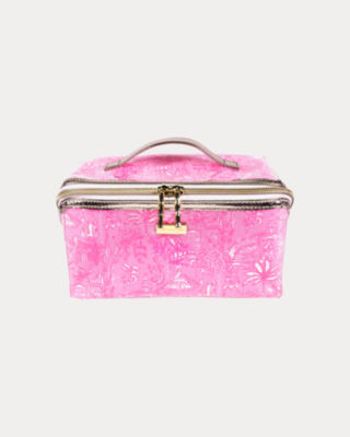 Carryall Pouch, Conch Shell Pink Pb Playground, large