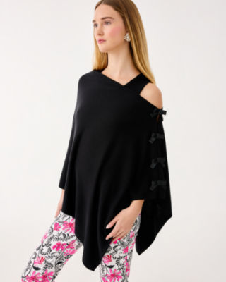 Harp Bow Wrap, Black, large