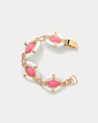 Fleur De Lilly Bracelet, Cherry Blossom Pink, large