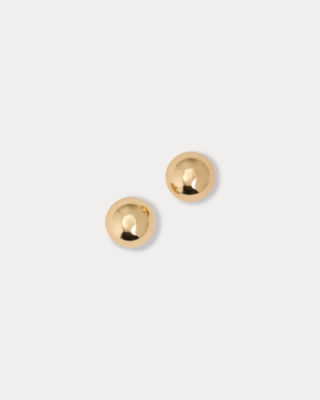 Etta Stud Earrings, Gold Metallic, large