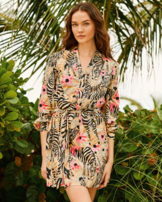 Phillipa V-Neck Stretch Dress, Rutabaga El Morocco, large