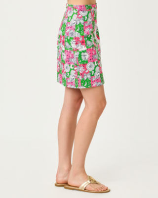 Fairbanks Mini Skort, Cherry Blossom Pink Lil Chicken Check, large image 3