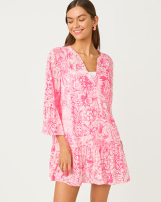 Livana Cover-Up, Cherry Blossom Pink Fleur De Lilly, large image 2