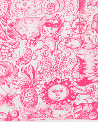 Fantana Skirted Swim Bottom, Cherry Blossom Pink Lil Fleur De Lilly, large image 5