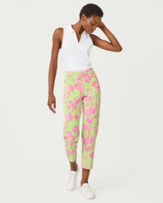 UPF 50+ Luxletic 27" Estero Pant, Pistachio Macaron Alina Golf, large