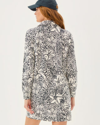 UPF 50+ Eleni Dress, Onyx Lots To Spot, large image 1