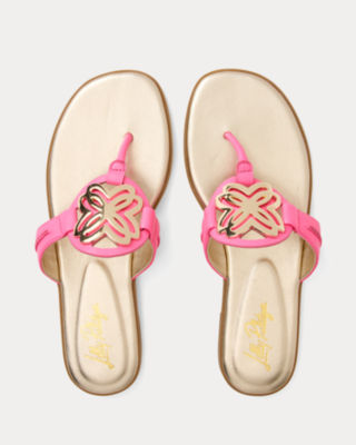 The Lilly Sandal, Cherry Blossom Pink, large image 2