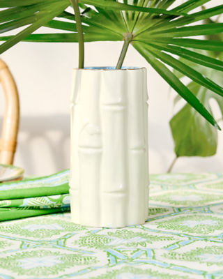 Large Bamboo Vase, , large  - Lilly Pulitzer