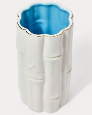 Large Bamboo Vase, Coconut, large image 3