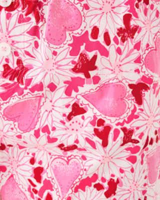 4" Elly Pajama Boxer, Coconut Dear Heart, large image 5