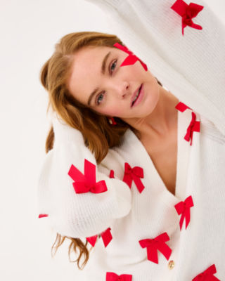 Lilly Pulitzer Zarie Bow Cardigan