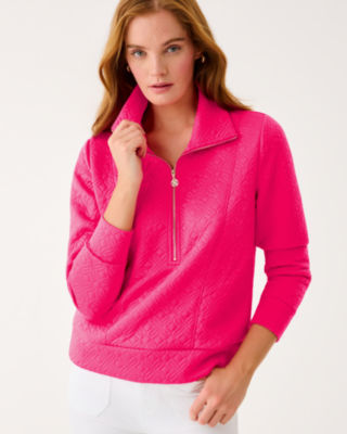 Lilly Pulitzer Eleni Pullover In Pink
