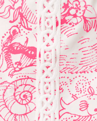 Wister Stretch Shift Dress, Cherry Blossom Pink Fleur De Lilly, large image 6