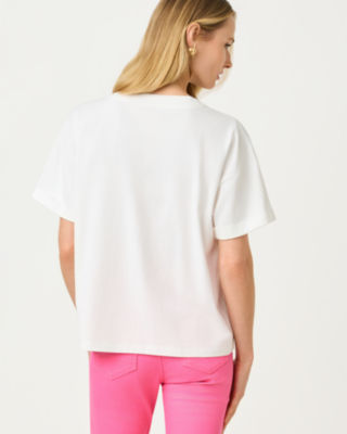 Stella Zodiac Knit Top, Multi Aries Graphic, large image 2 - Lilly Pulitzer